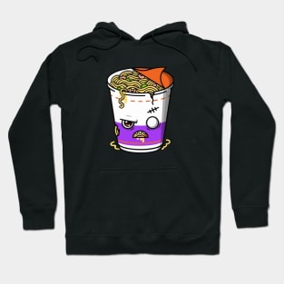 Zombie Cup of Ramen Noodles Hoodie